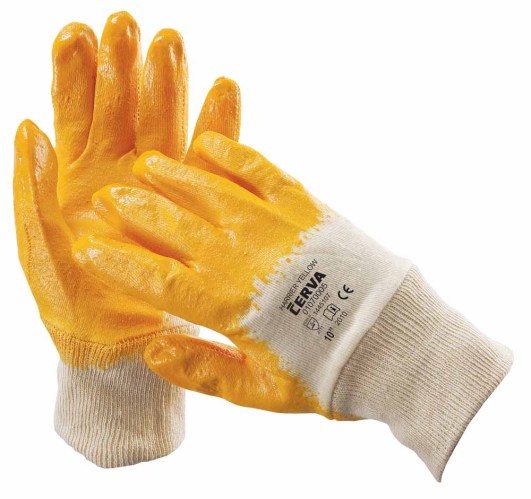 Pracovné rukavice HARRIER žlté   